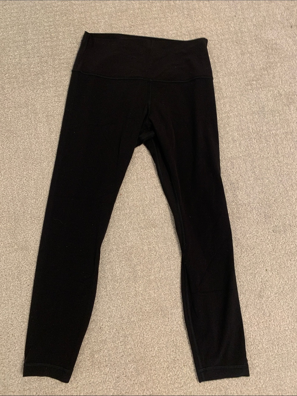 lululemon athletica Black High-Waist Leggings